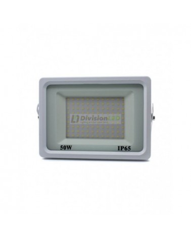 Proyector LED SuperSlim 50W blanco - ¡imagen en 360°! - DivisionLED
