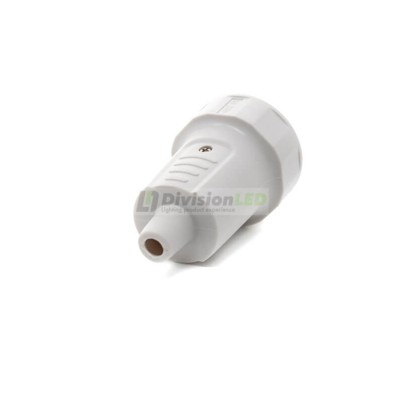 Base móvil caucho 16A 250V blanca - ¡descúbrela en 360°! - DivisionLED