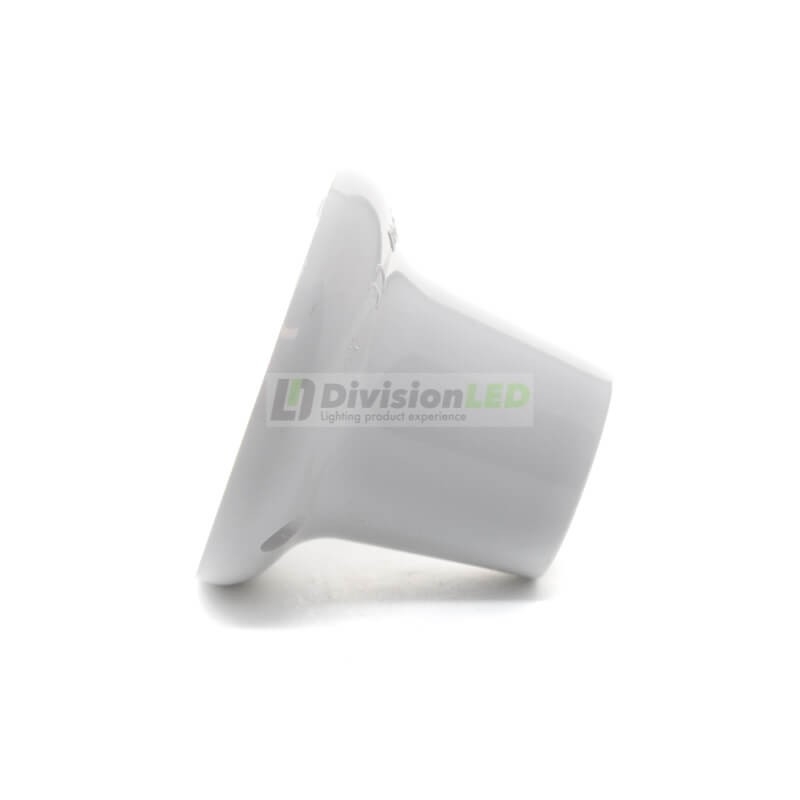 Portalámparas superficie liso E27 blanco - ¡imagen en 360°! - DivisionLED