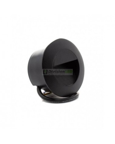 Baliza LED empotrable circular 3W -¡imagen en 360°! - DivisionLED