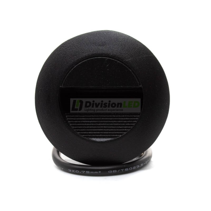 Baliza LED empotrable circular 3W -¡imagen en 360°! - DivisionLED