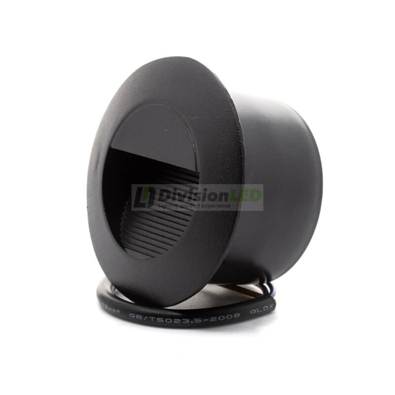 Baliza LED empotrable circular 3W -¡imagen en 360°! - DivisionLED
