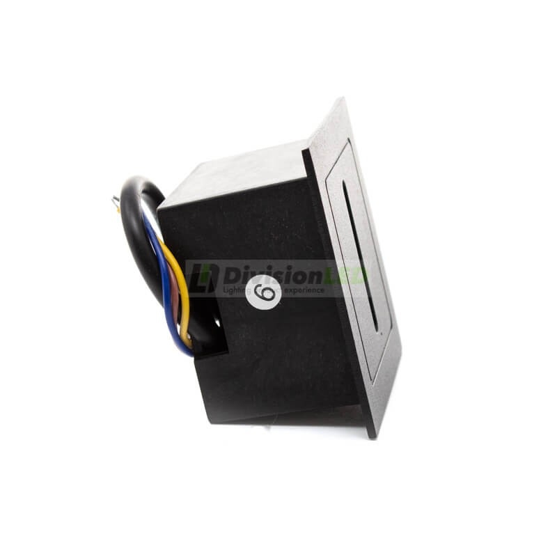 Baliza LED empotrable cuadrada line 3W -¡imagen en 360°! - DivisionLED