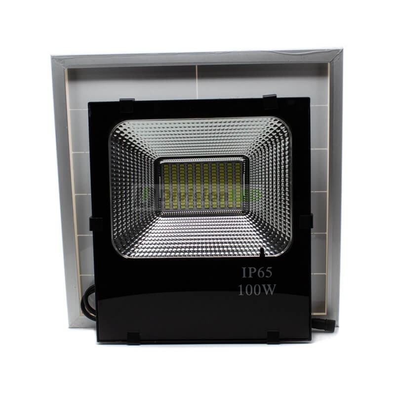 Proyector LED solar 100W - ¡imagen en 360°! - DivisionLED
