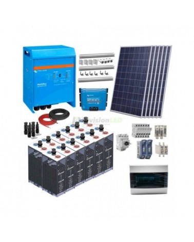 Kit Solar 3000W 24V Victron - Sé autosuficiente y libérate! - DivisionLED
