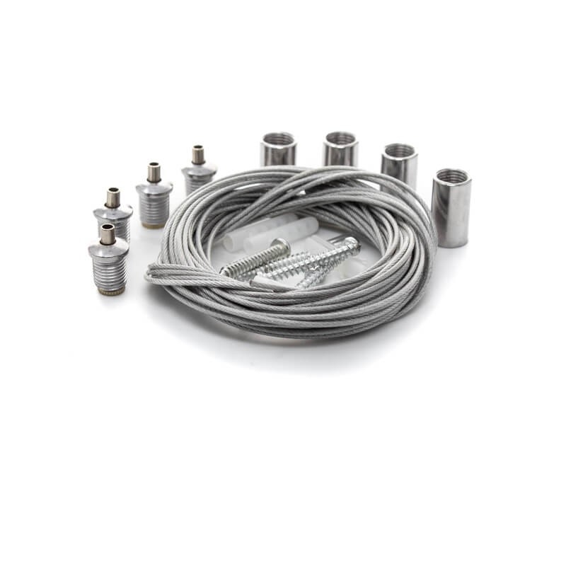 Kit de sujeción en suspensión - ¡descúbrelo en 360°! - DivisionLED