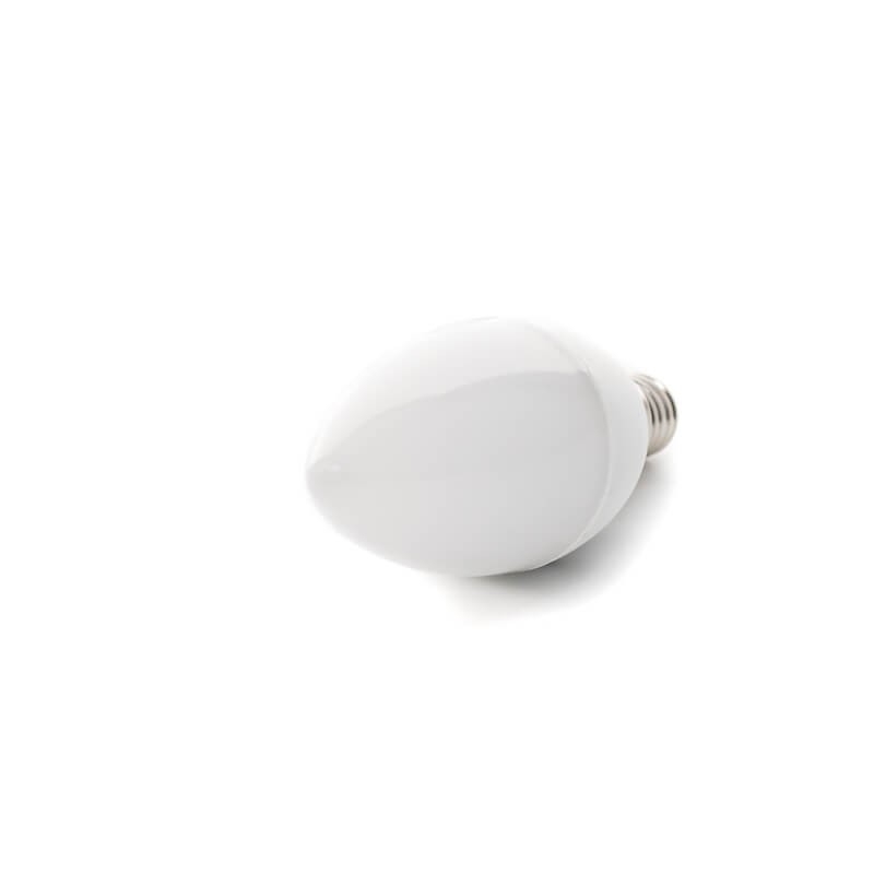 Bombilla MZD LED E14 vela 8W - ¡descúbrela en 360°! - DivisionLED