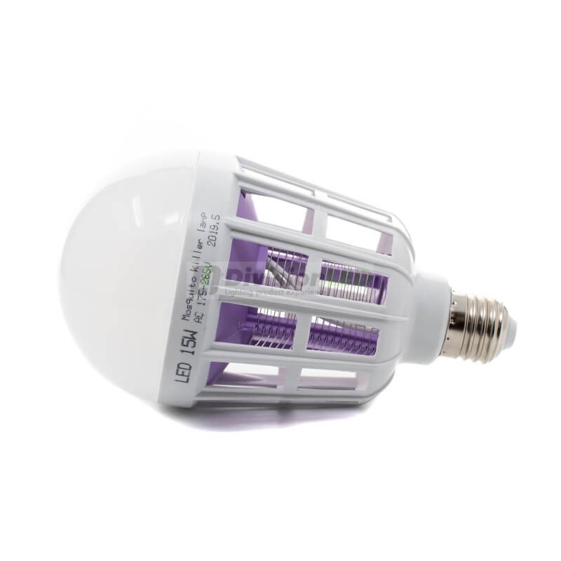 Bombilla LED Antimosquitos E27 15W- ¡ en 360° ! - DivisionLED