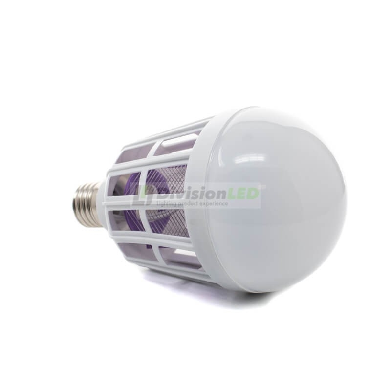 Bombilla LED Antimosquitos E27 15W- ¡ en 360° ! - DivisionLED