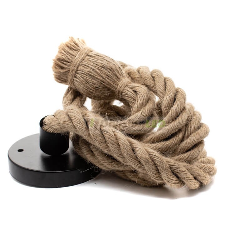 Lámpara de techo Rope Soga ¡EN OFERTA! ¡imagen en 360°!