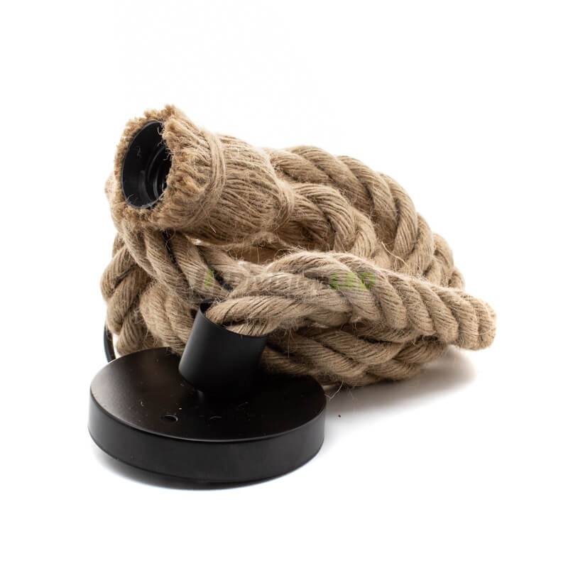 Lámpara de techo Rope Soga ¡EN OFERTA! ¡imagen en 360°!