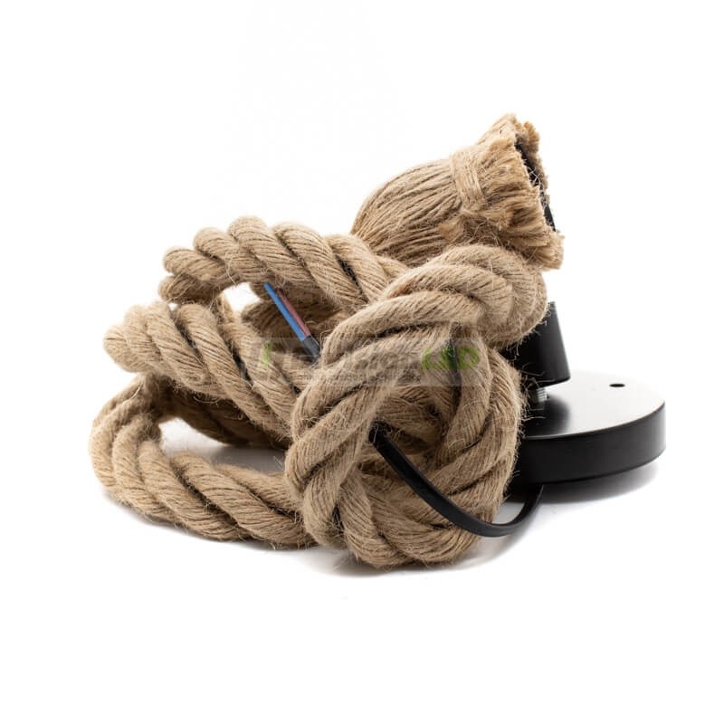Lámpara de techo Rope Soga ¡EN OFERTA! ¡imagen en 360°!