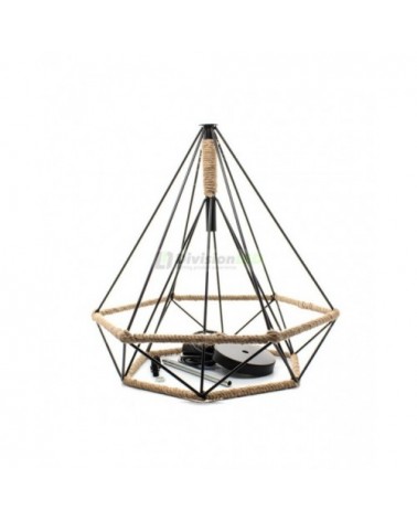 Lámpara de techo Kali Hexagonal ¡EN OFERTA! ¡imagen en 360°!