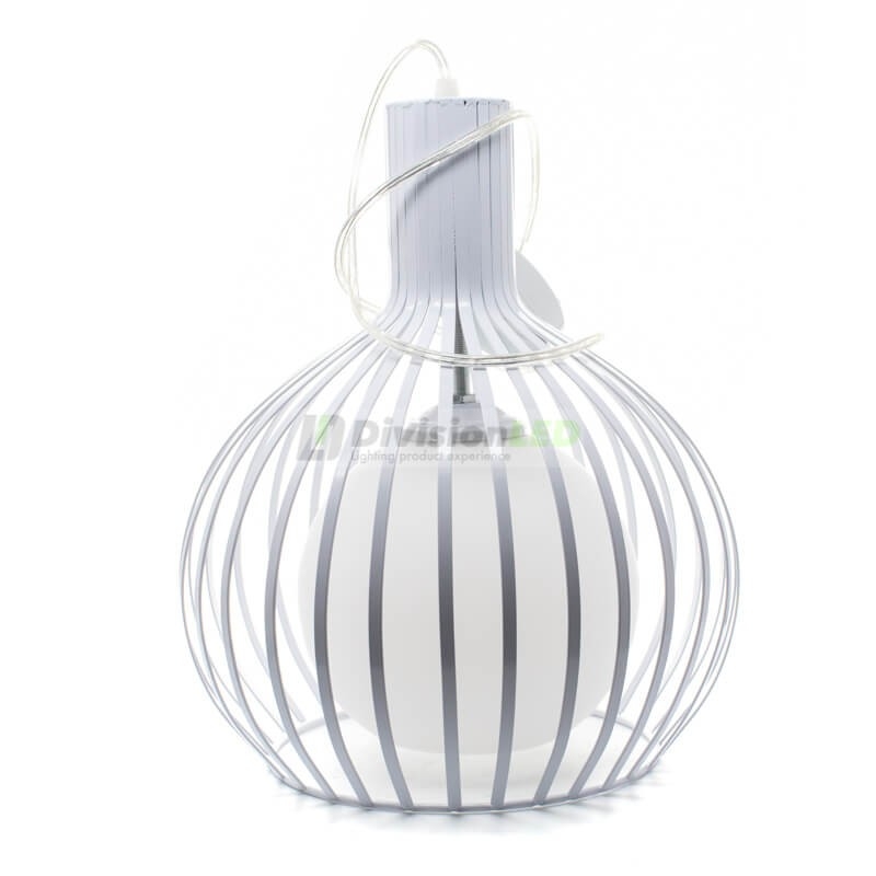 Lámpara de techo Carol White ¡EN OFERTA! ¡imagen en 360°!