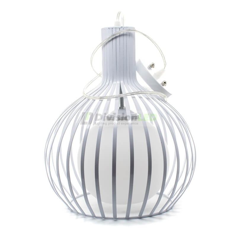 Lámpara de techo Carol White ¡EN OFERTA! ¡imagen en 360°!