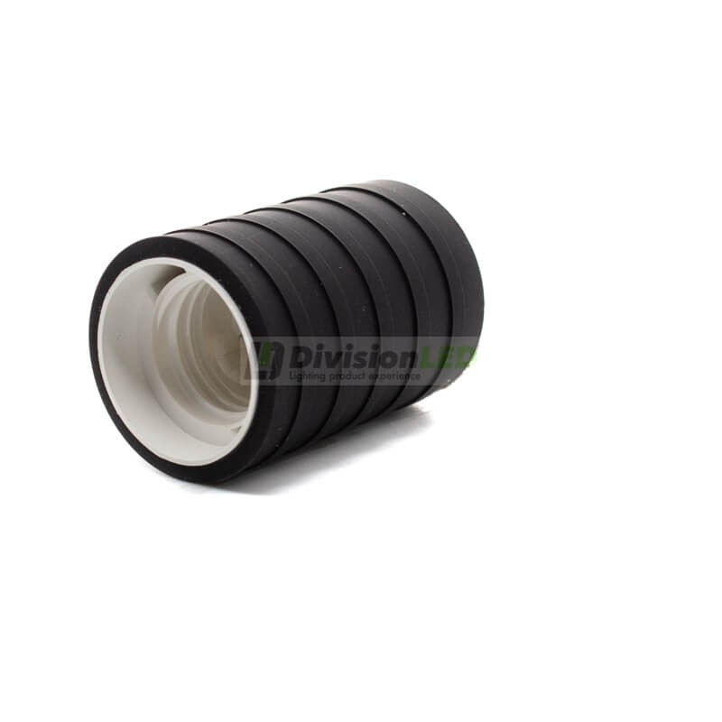 Portalámparas goma negro ¡EN OFERTA! ¡descúbrelo en 360°!