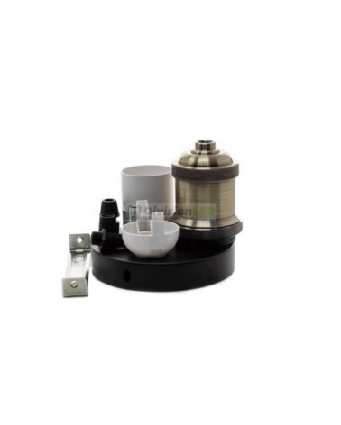 Portalámparas Nice cuero viejo ¡EN OFERTA! ¡en 360°!