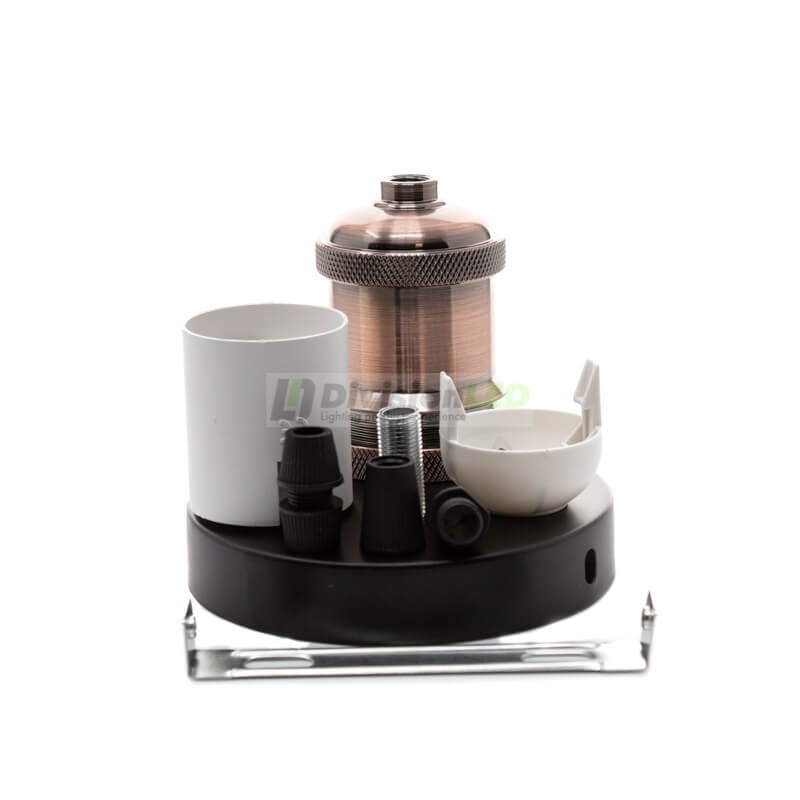 Portalámparas Nice cobre cepillado ¡EN OFERTA! ¡en 360°!