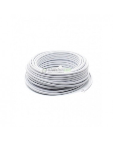 Cable textil blanco - ¡descúbrelo en 360°! - DivisionLED