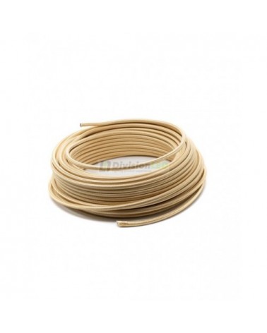 Cable textil dorado - ¡descúbrelo en 360°! - DivisionLED