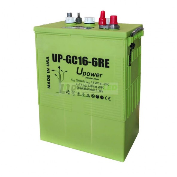 U-Power UP-GC16-6RE Batería solar ciclo profundo 6V 550AH c100