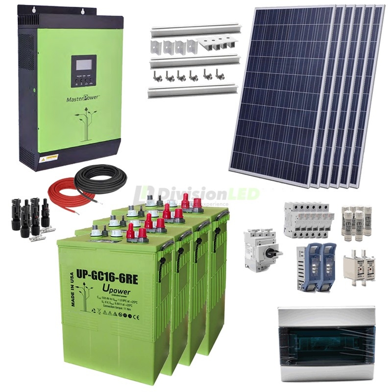 Kit Solar 3000W 24V Omega - Sé autosuficiente y libérate! - DivisionLED