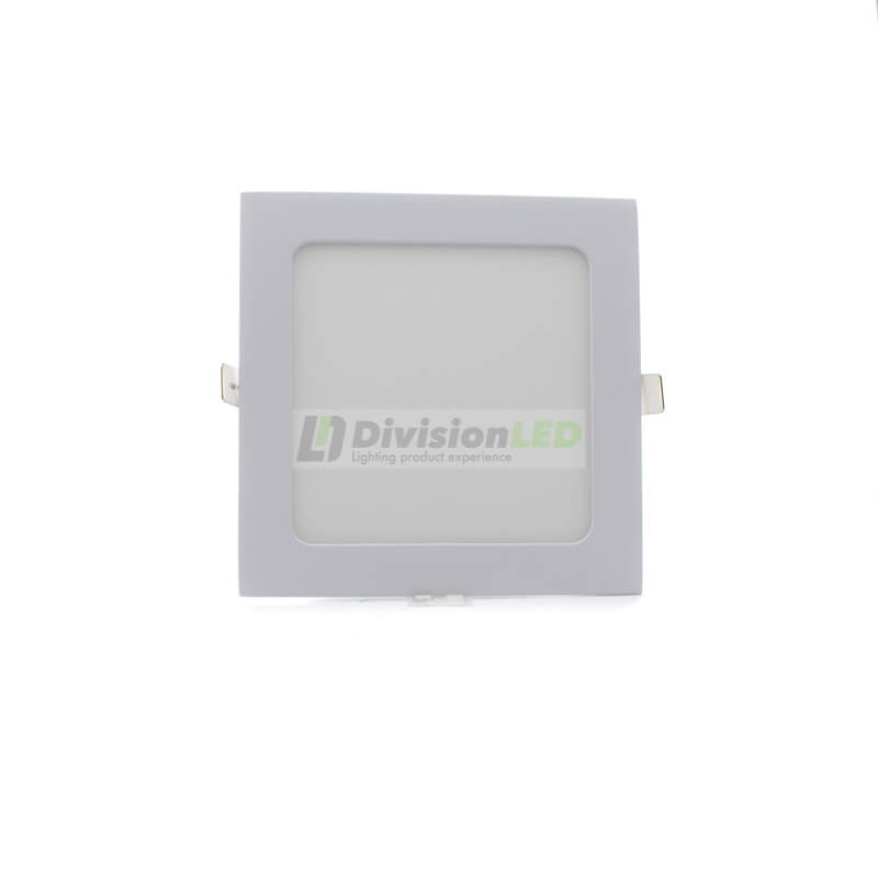 Slim Downlight LED cuadrado 12W-¡imagen en 360°! - DivisionLED