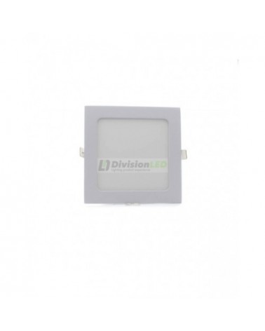 Slim Downlight LED cuadrado 12W-¡imagen en 360°! - DivisionLED