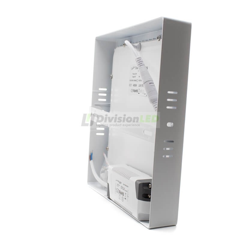 Downlight LED superficie cuadrado 20W - !en 360°! - DivisionLED