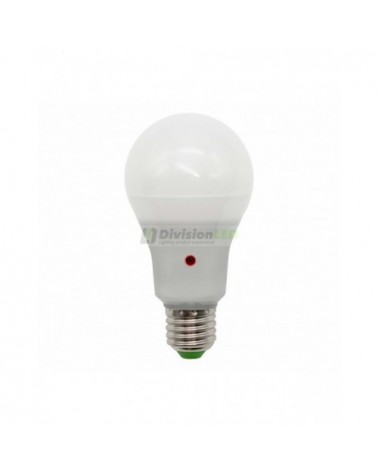 Bombilla LED E27 12W con sensor crepuscular - ¡en 360°! - DivisionLED
