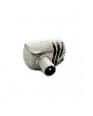 Conector PRO EasyF CEI acodado blindado macho Televes 413210