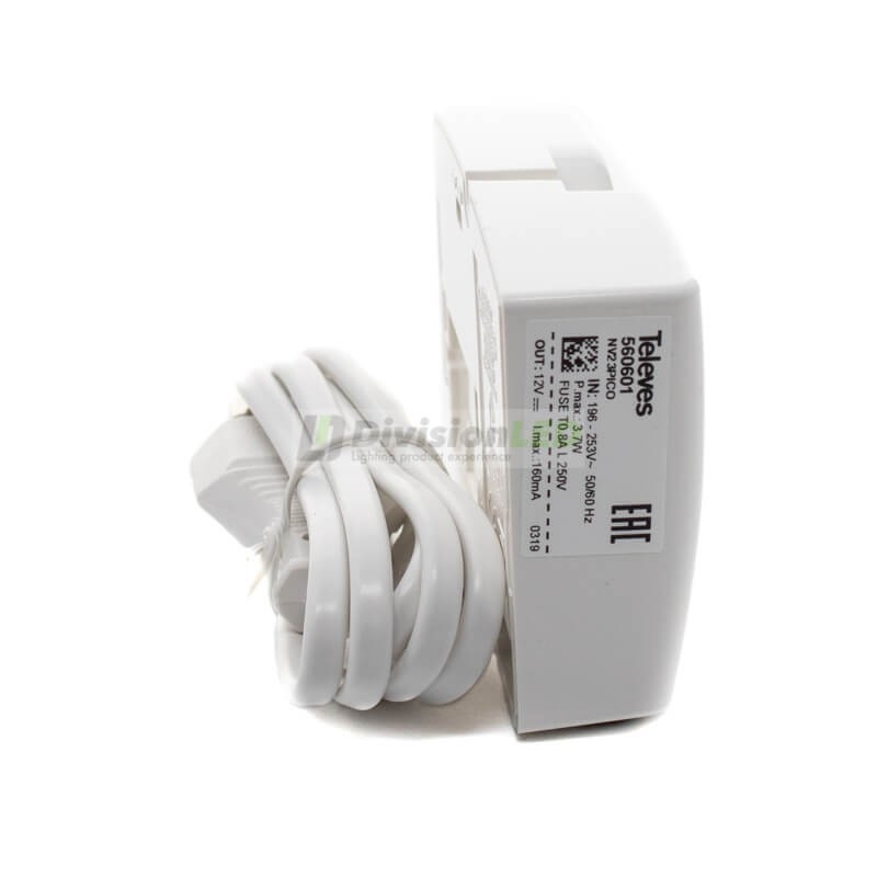 Amplificador de vivienda PicoKom TV+SAT 2 entradas VHF/UHF/FI Televes 560601