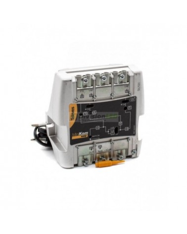 Central banda ancha MiniKom EasyF 3 entradas FM-VHF-UHF Televes 562501