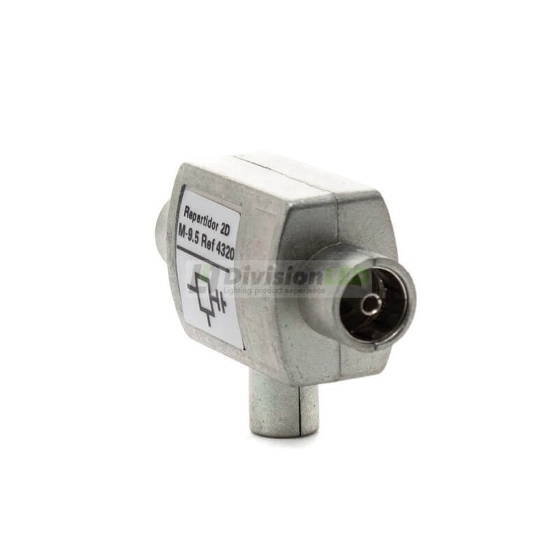 Repartidor enchufable CEI 2 direcciones VHF/UHF Televes 4320