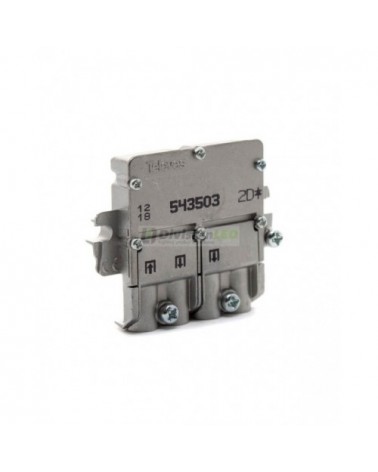 Mini-repartidor EasyF 2 direcciones 4.3/4dB AA Televes 543503