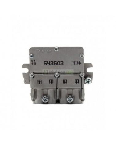 Mini-repartidor EasyF 3 direcciones 8.5/7.5dB Televes 543603