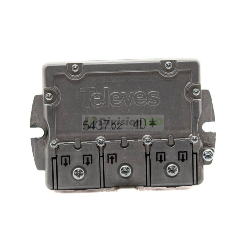 Repartidor EasyF 4 direcciones 9/7.5dB Televes 543702