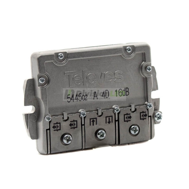 Derivador EasyF 4 direcciones 16dB Televes 544502