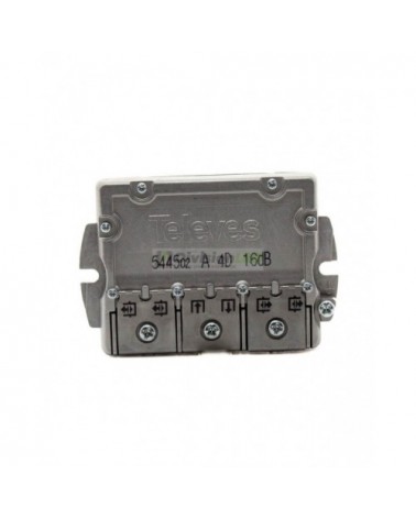 Derivador EasyF 4 direcciones 16dB Televes 544502