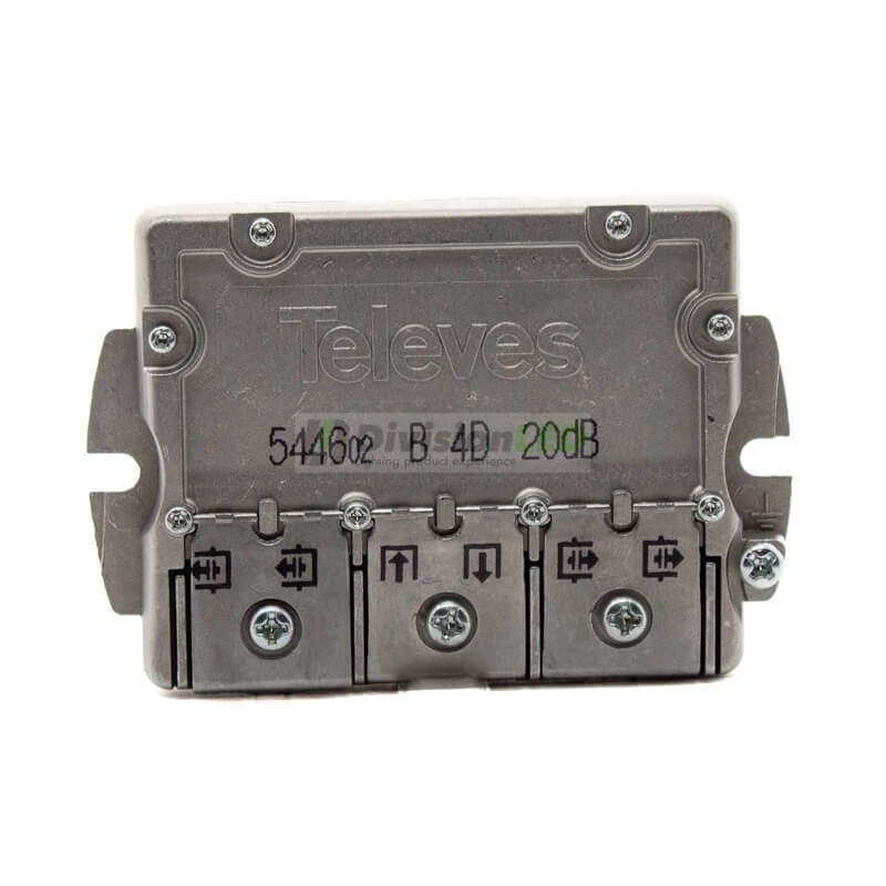 Derivador EasyF 4 direcciones 20dB Televes 544602