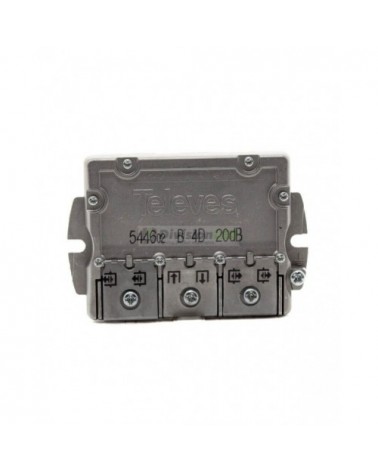 Derivador EasyF 4 direcciones 20dB Televes 544602