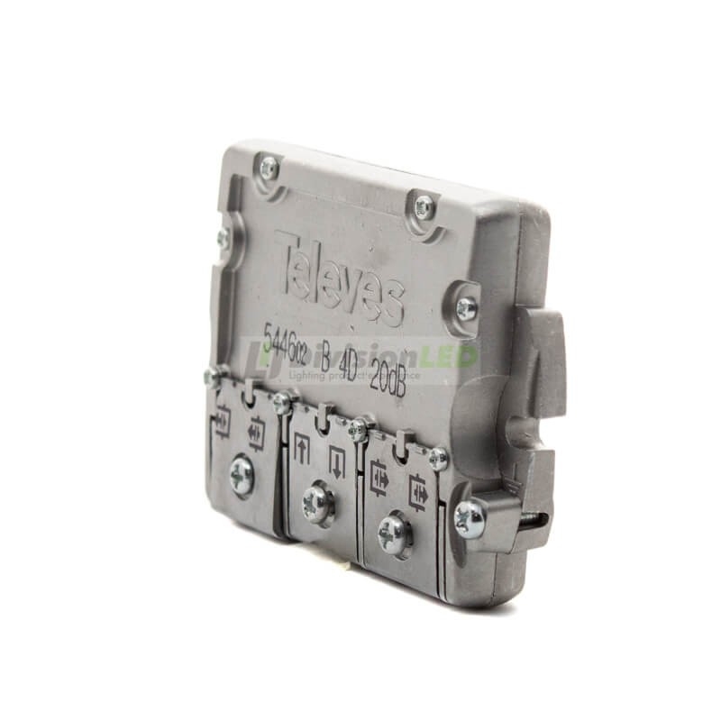 Derivador EasyF 4 direcciones 20dB Televes 544602