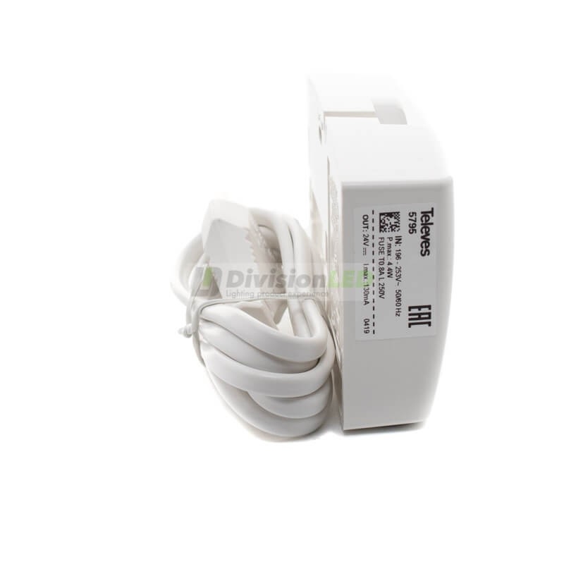 Fuente de alimentación PicoKom 24V 130mA 2 salidas Televes 5795 - DivisionLED