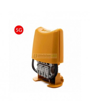 Amplificador de mástil NanoKom 3 entradas UHF-VHFmix-FImix 5G Televes 561621