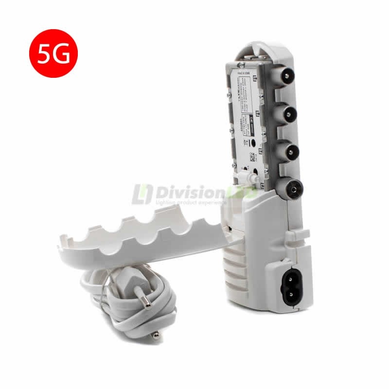 Amplificador de vivienda CEI 3 salidas VHF/UHF 5G Televes 545720