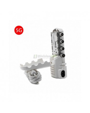 Amplificador de vivienda CEI 3 salidas VHF/UHF 5G Televes 545720