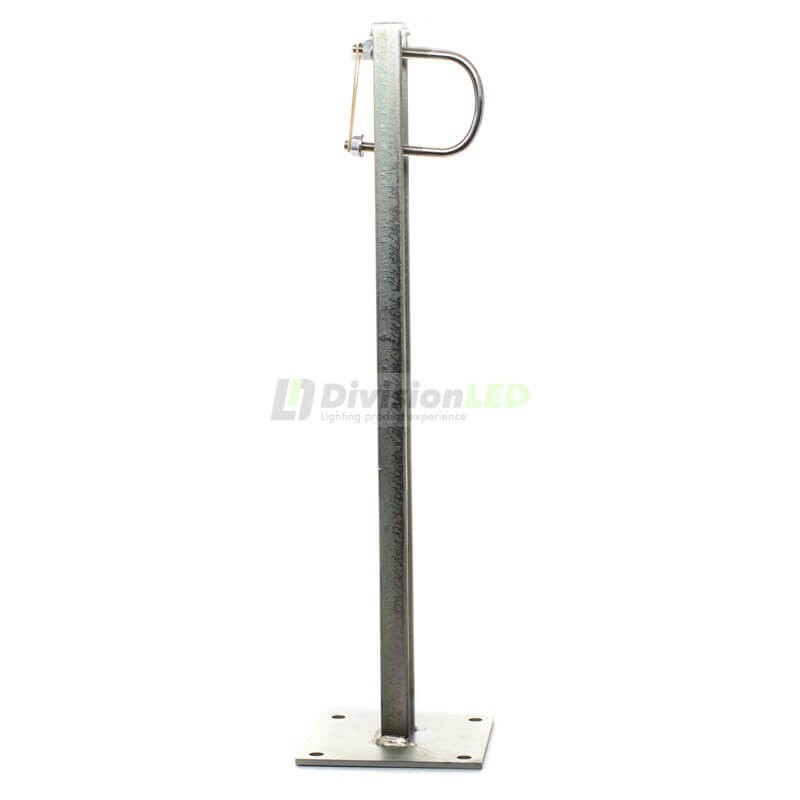 Soporte recto con perfil en U 500mm Televes 2404