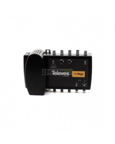 Central banda ancha Minikom F 2 entradas VHF UHF-FI (terrestre mix) Televes 5363 - DivisionLED