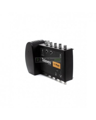 Central banda ancha Minikom F 2 entradas VHF UHF-FI (terrestre mix) Televes 5363 - DivisionLED