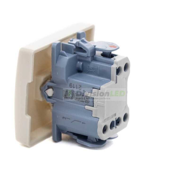 Interruptor unipolar 10AX 250V Marfil Simon 27101-62
